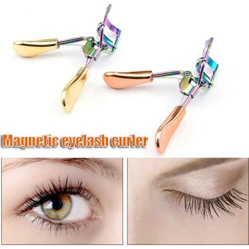 3D Magnetic Eyelash Curler Womens Lashes Curler Clip Exquisite Eye Makeup Accessory DL