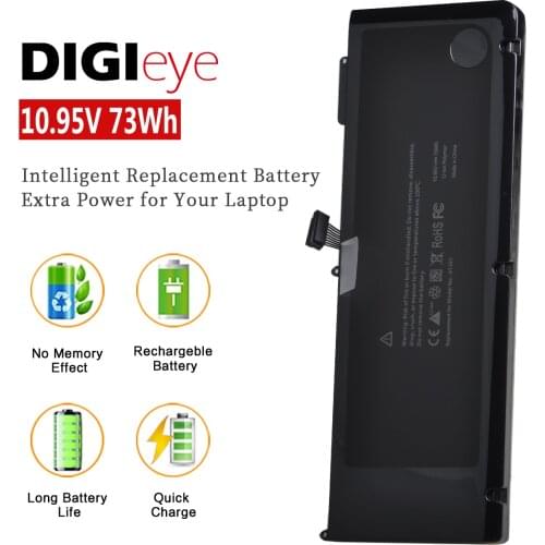 A1321 10.95V 73Wh Laptop Battery For Apple Macbook Pro 15" A1286 2009 2010 year Version MB985CH/A MC118J/A MB986J/A MC118ZP/A