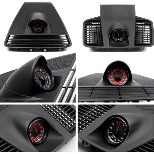 For Porsche 2017 2018 Paramela 2018 2019 Cayenne Stopwatch Compass Central Console Cover Inner Decoration Automobile Refitting