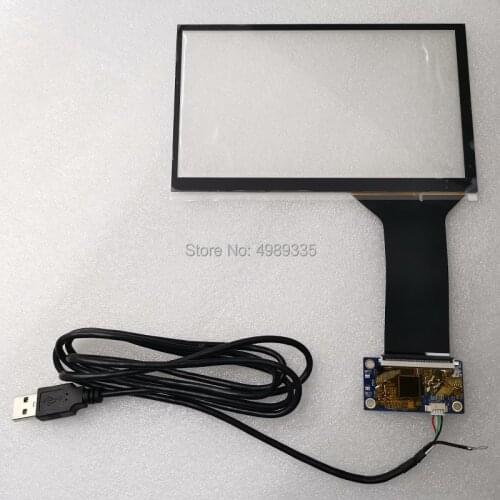 Capacitive touch screen 7 inch 10 point USB universal interface support Android linux WIN7810 plug and play
