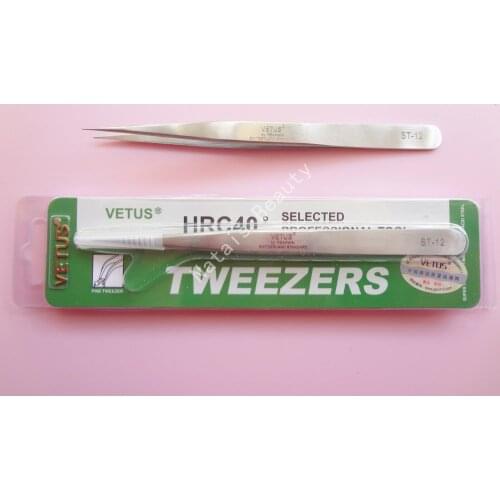 Individual Eyelash Extension Tweezers Stainless Mink Volume Eyelashes Lashes Tweezer Makeup Pinzas Cejas Tools