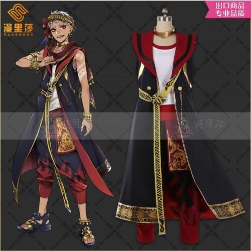 Twisted Wonderland SCARABIA Kalim Uniforms Cosplay Costume Free Shipping F