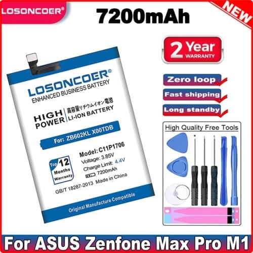 LOSONCOER Asus ZenFone Max Pro M1 Batteries China