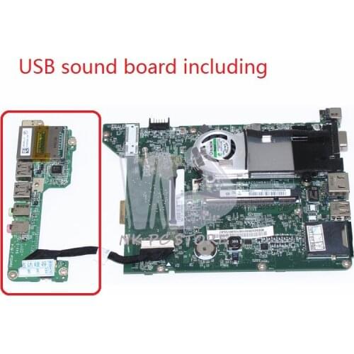 NOKOTION For Acer ASPIRE one ZG5 A110 A150 laptop motherboard MBS0506001 MB.S0506.001 DA0ZG5MB8G0 with USB sound board DDR2