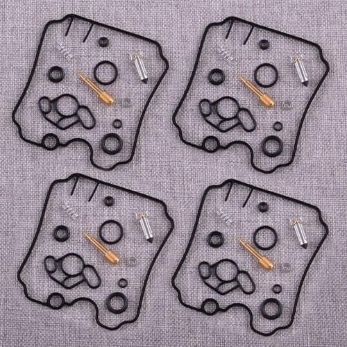 CITALL 4 Sets Motorbike Carburetor Repair Floating Needle Mixture Kit fit for Yamaha FZR 1000 Genesis Exup 3LE TDM 850 4TX H 3VD