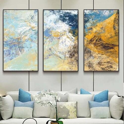 Wall Painting Abstract Art Oil Painting Posters and Prints Wall Art Canvas Painting Creative Line Pictures for Living Room Décor