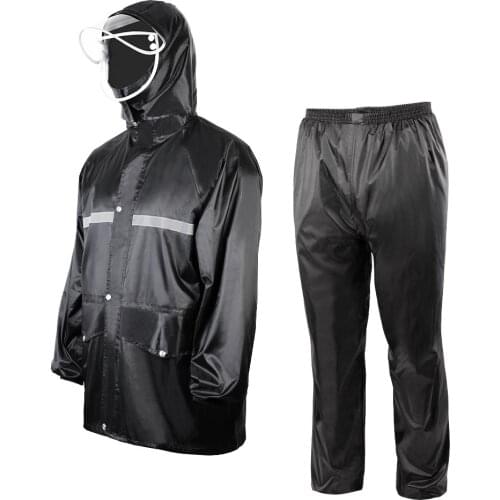 KEMIMOTO Moto Raincoat Waterproof Motorcycle Rider Suit Impermeable Fashion Breathable Men Women Bicycle Raincoats