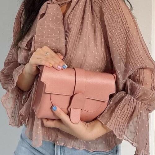 New European and American Fashion Niche Design Small Square Bag Female Bag Ins Korean Single Shoulder Diagonal Bag Aria
