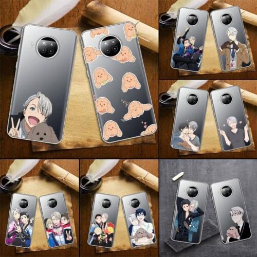 Hot Yuri on Ice anime new Phone Case Transparent for Xiaomi mi Redmi note 10 t 8 9 pro lite 11 Samsung S 8 9 10 20
