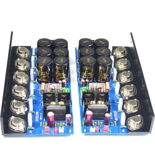 T350 high power amplifier board HIFI fever grade gold seal 12 tube 300W + 300W finished board (1 pair)