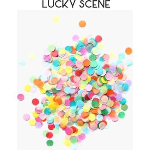 MultiColor Paper Confetti Festivals and Birthday Party Decoration Assorted Color S00014