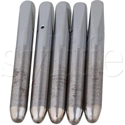 5pcs 7.4mm Silver Metal Standard Piano Loose Tuning Pins Pegs Replacement Parts