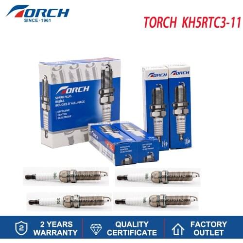 Candle Replacement for NGK LFR6C LFR5A LFR6A11 Denso K20HR IKH16 K16HPR FR8ME Spark Plug Torch KH5RTC3-11 K6RTM3 KH6RTC