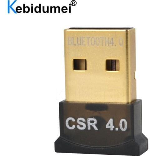 USB Bluetooth Adapter BT CSR 4.0 USB Wireless Computer Adapter Audio Receiver Transmitter Dongle Laptop Earphone BLE Mini Sender