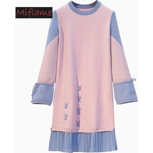Dress 2021 New Summer French retro pleated lace collar square collar short sleeve Smart smoked skirt Solid color waist tight ski