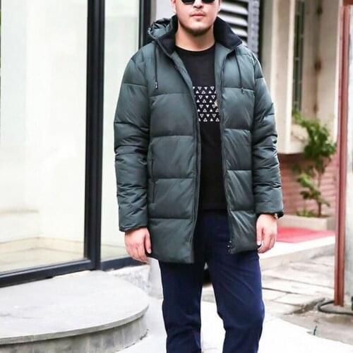 Hooded Winter Coat Mens Down Coat Winter Down Jacket For Men Thick WinterJacket Custom Made Plus Size