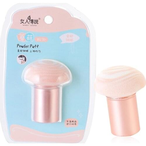 1pcs Makeup Sponge Cosmetic Mushroom Head Puff For Foundation Concealer Cream Make Up Soft Sponge Beauty Care Wholesale