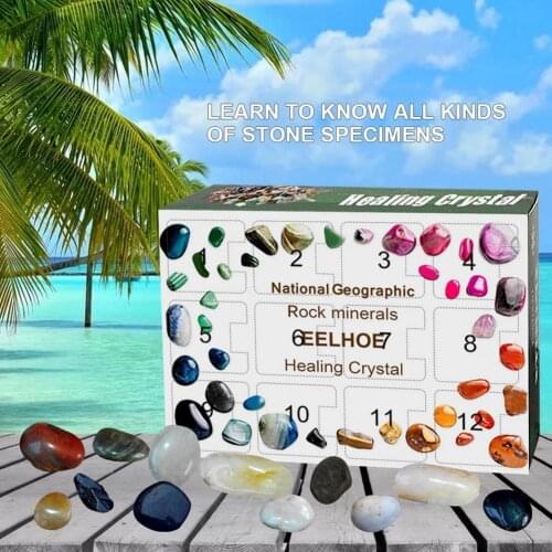 12pcs Earth Science Kit Puzzle Educational Toys Ore Collection Blind Box Interesting Kids Educational Toys DIY For Children Gift