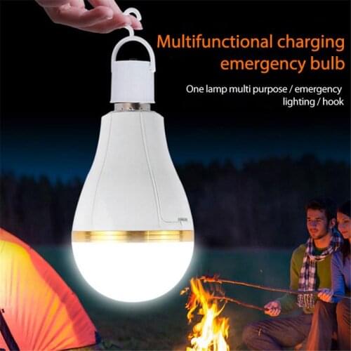 30W LED Dual Battery Emergency Bulb Rechargeable Emergency LED Light Bulb Outdoor Camping Camping Night Light Emergency Lamp