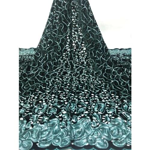 African Lace Fabric 2021 High Quality Lace French Sequin Lace Fabric Bride Lace Fabric For Nigerian Wedding Dress FJ36961