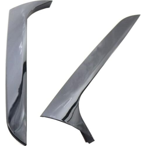 Wing Canard Splitter Car Styling Vertical Plastic Rear Window Side Spoiler Left Right for Audi A4 B8 Allroad Avant 09-16