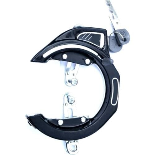 Security Accessories Iron Rustproof Universal Bicycle Lock Practical Durable Riding Anti Theft Tool 2 Keys Horseshoe Shape