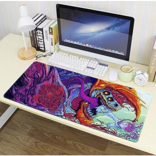 80x30cm XL Lockedge Large Gaming Mouse Pad Computer Gamer Keyboard Mouse Mat Hyper Beast Desk Mousepad for PC Desk Pad