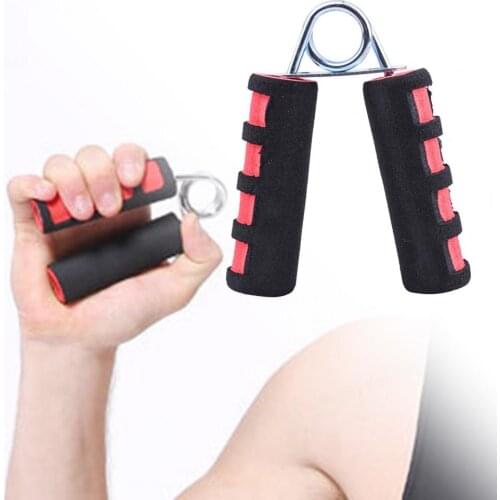 Sponge Hand Grip Exerciser Non-slip Comfortable to Hold Strength Trainer A Shape Hand Grip Finger Exerciser Injury Recovery
