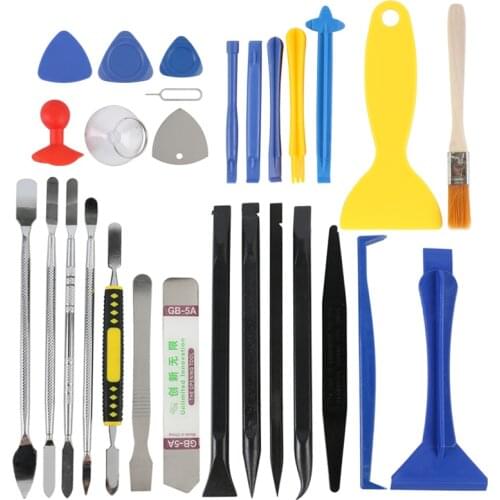 Phone Disassembly Repair Tools Crowbar Screwdrivers Set Kit ESD Tweezers For IPhone IPad Laptop Tablet Open Tools