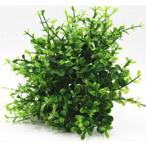 10pcs Artificial 25cm Eucalyptus Grass Flowers For Wedding Party Home Holidays Wall Venue Decoration Bouquet DIY Making