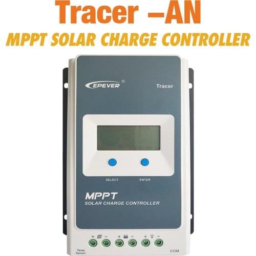 GINCNCN MPPT Solar Controller Tracer 4210an 40A 30A 20A 10A Solar Panel Regulator for 12V 24V Lead Acid Lithium-ion Battery