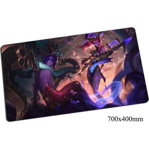 Caitlyn mouse pad 70x40cm gaming mousepad gear lol gamer mouse mat pad game computer Sheriff of Piltover mouse Popular play mats