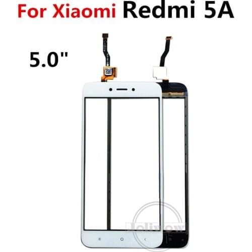 Mobile Phone Touch Screen Panel for Xiaomi Redmi 5A Touch Screen Front Touchpad Glass Panel Sensor For Redmi 5a