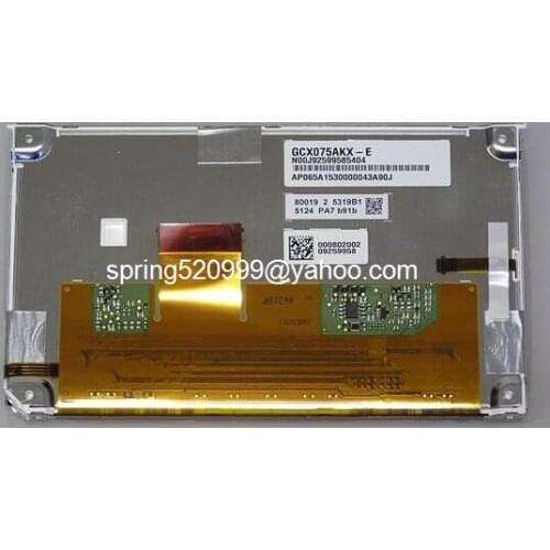 Origianl new 6.5" screen GCX075AKX LCD display with touch panel for VW Tiguan RNS510 GPS navigation