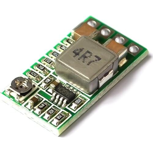 10pcs Mini DC-DC 12-24V To 5V 3A Step Down Power Supply Module Buck Converter Adjustable Efficiency 97.5