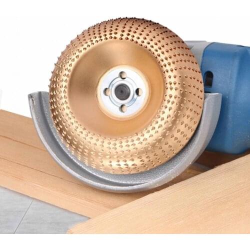 Wood Angle Grinding Wheel Sanding Carving Rotary Tool Durable Abrasive Disc For Angle Grinder Tungsten Carbide 100mm Shaping