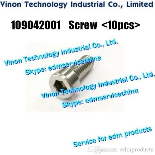 10pcs/bag) 209042052, 109042075, 109042004, 109042001, 209042114, 209044036 edm Screw for ROBOFIL Charmilles 109042114, 904.211