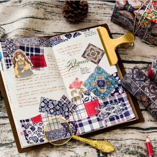 10pcs per lot 5mX10cm Retro Decorative Stationery Masking Tape Kids Scrapbook Desk Album Decoration Baking Party Gift Box