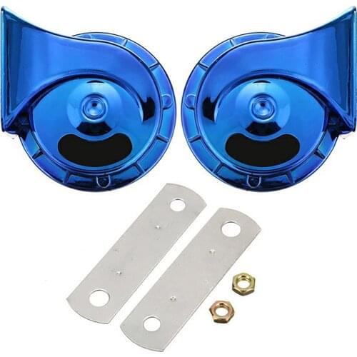 12V 400DB Electric Snail Horn Universal Super Loud Waterproof Car Horns Air Motorcycle Truck Horn Siren Loud Snail Air Horn