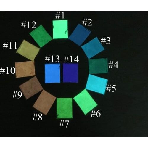 500g/bag mixed 10 luminous powder Luminous powder super bright and long-lasting will shine at night