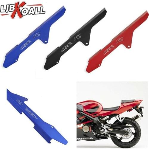 For Honda CBR600 F4 1999-2000 CBR 600 F4i 2001-2006 Aluminum Sprocket Chain Protector Mud Guard Cover shield Decoration Panel