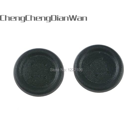 ChengChengDianWan For PS4 PS4 Slim Flat Directional D-PAD Button Cap For PS4 Controller Enhacement D pad Buttons 2pcs=1pair