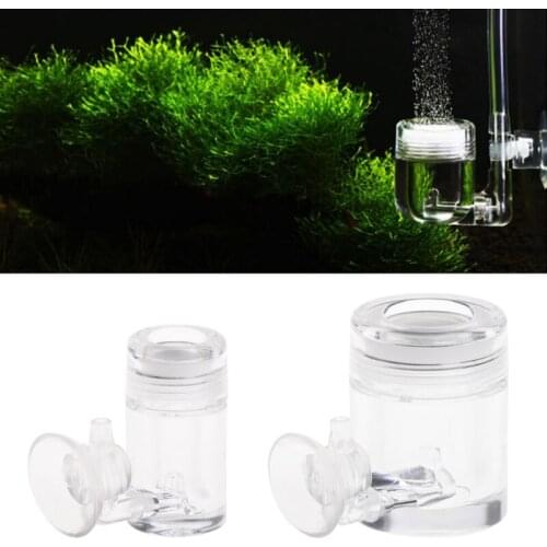 CO2 Diffuser With Bubble Counter Acrylic Aquarium Fish Tank Aquatic Plant 2 Size