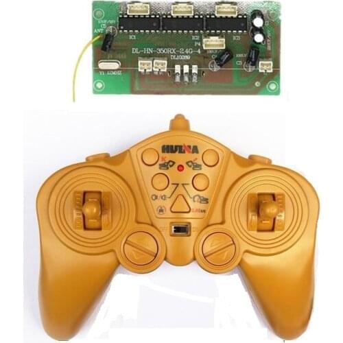YUKALA Huina 1350/1550 RC excavator original parts radio controller/receiver board/Radio system