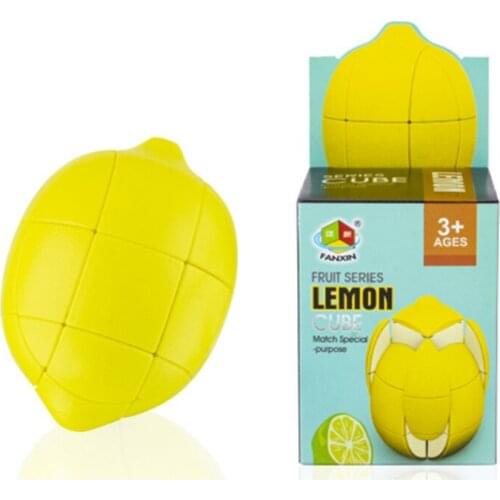 Fruit Magic Cube Lemon Apple Banana Speed Cube Kids Cube Toys Puzzle Cubes Sensory Toys Educational Toys Model Cubo Trending Toy