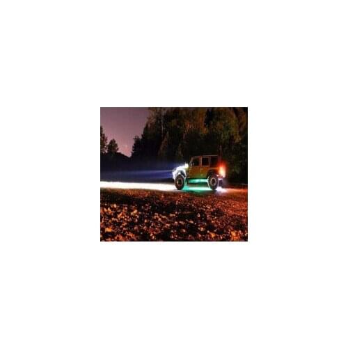 J143 8 in 1 Led RGB rock lights off-road Car Atmosphere Lamp Offroad Pickup SUV ATV Truck Rock Lamp LANTSUN