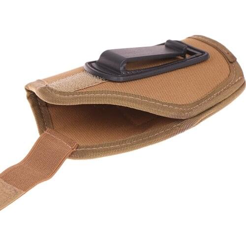 Holster Concealed Soft Comfort Nylon Metal Clip Tactical Waist Sleeve Right Hand Type Revolver Glock Colt Good Quality And New