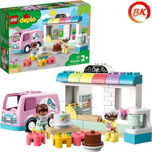 LEGO DUPLO Town Bakery 10928 Educational Play Café Toy for Toddlers Great Gift for Kids Ages 2+ New 2020 46 Pieces Toys for Boys