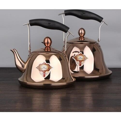 Kitchen Cookware Water Kettles Stainless Steel Piano Sound Kettle Whistle Induction Cooker Kettle Teapot With Tea Filter Mesh