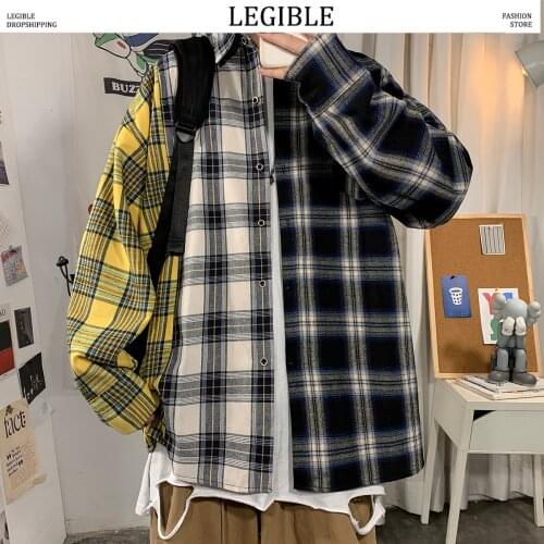 LEGIBLE Men's Long Shirts